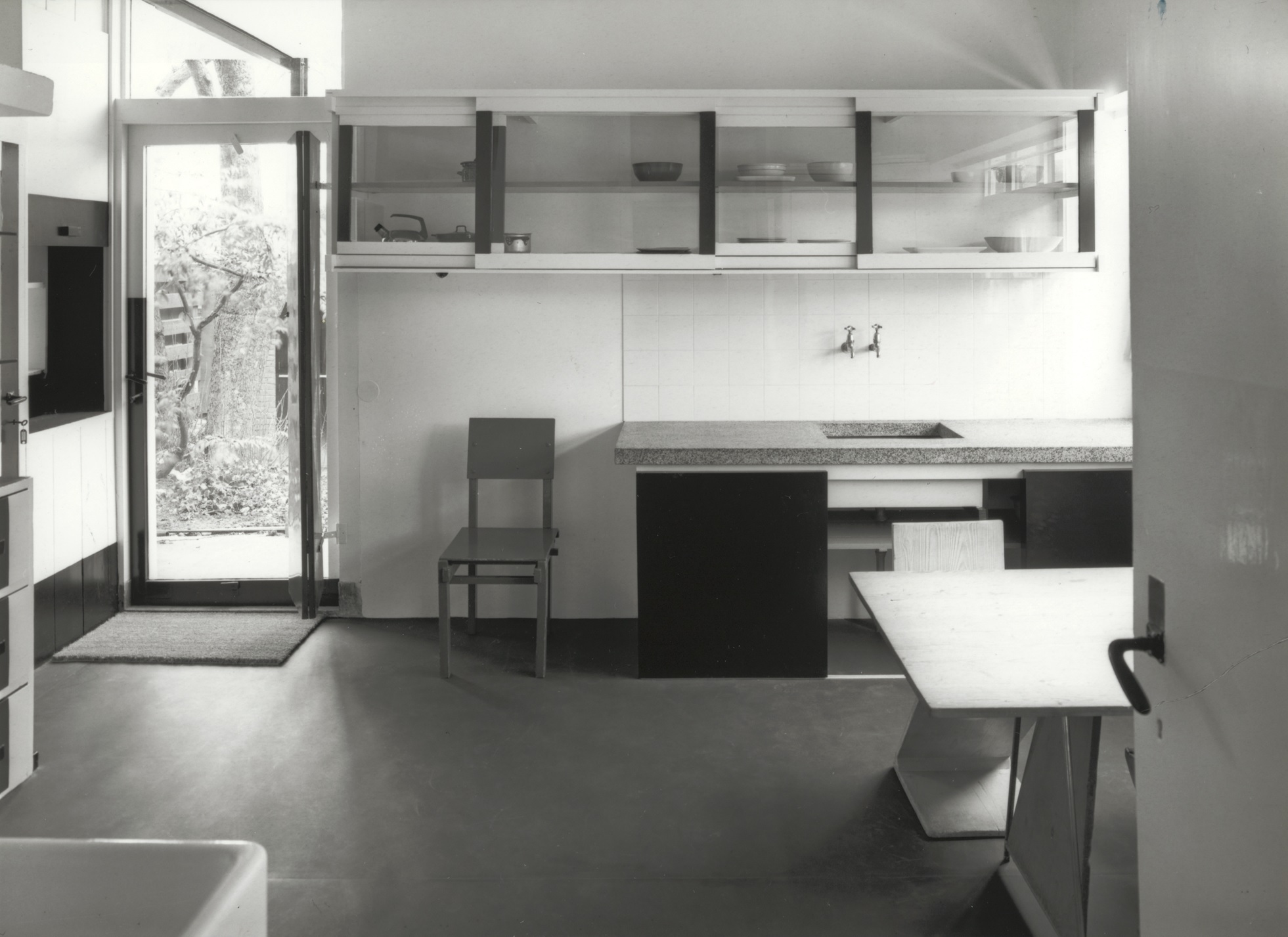 Rietveld Schröderhuis kitchen